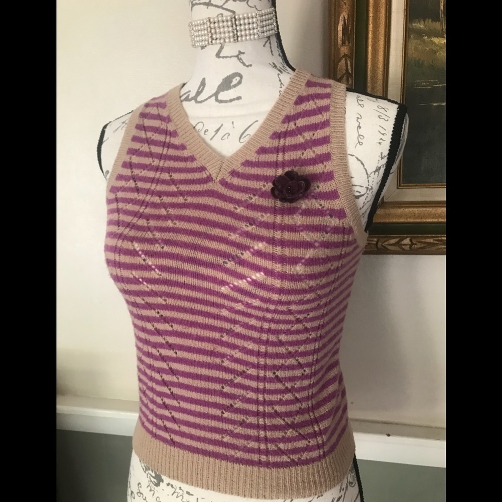 GAP Kids Flower V-Neck Vest